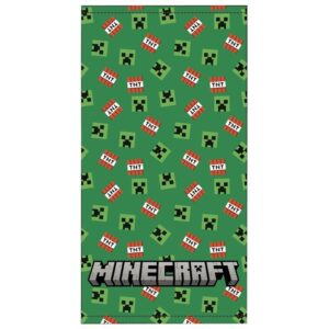 Minecraft Törölköző TNT+Creeper minta
