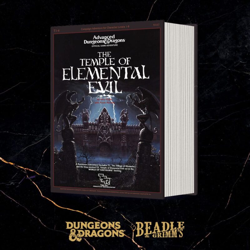 Dungeons & Dragons The Temple of Elemental Evil Classic Module Kocka Szett