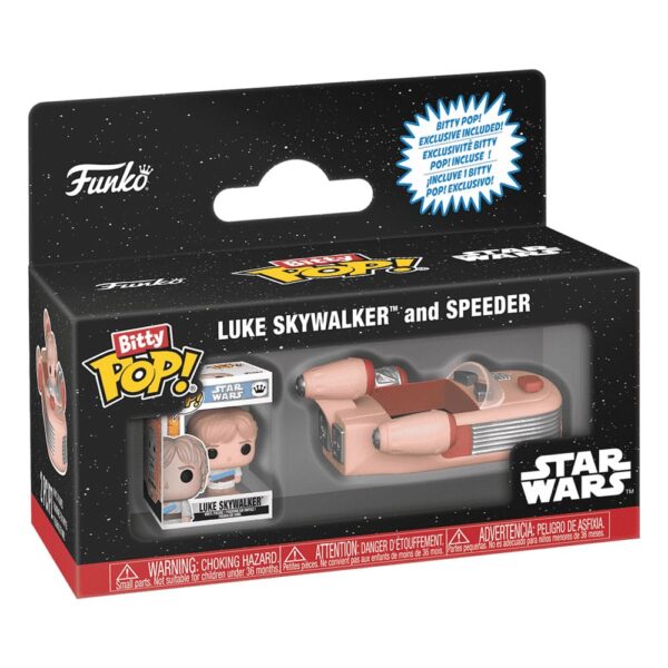 Funko Bitty POP! Luke Skywalker and Speeder