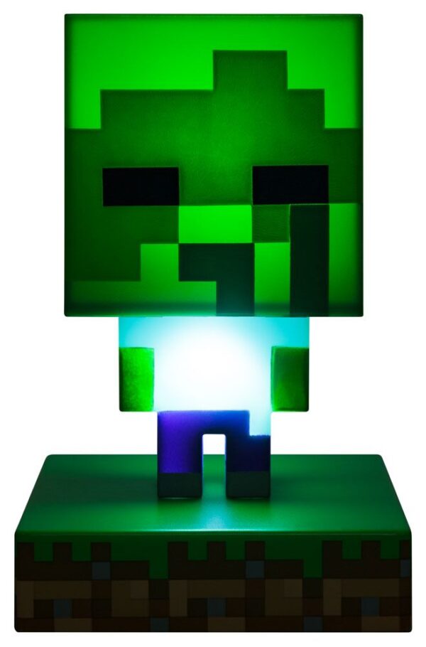 Minecraft Zombie ICON Light lámpa