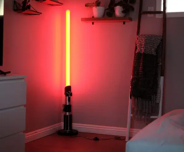 Star Wars Darth Vader Fénykard Álló Lámpa