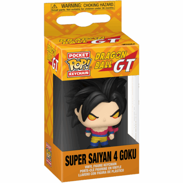 Funko Kulcstartó Super Saiyen 4 Goku
