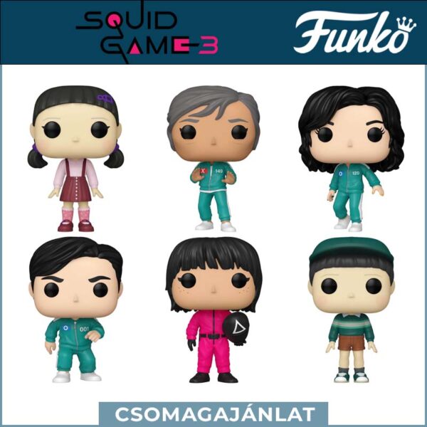 Funko POP! Squid Game Season 3 csomag