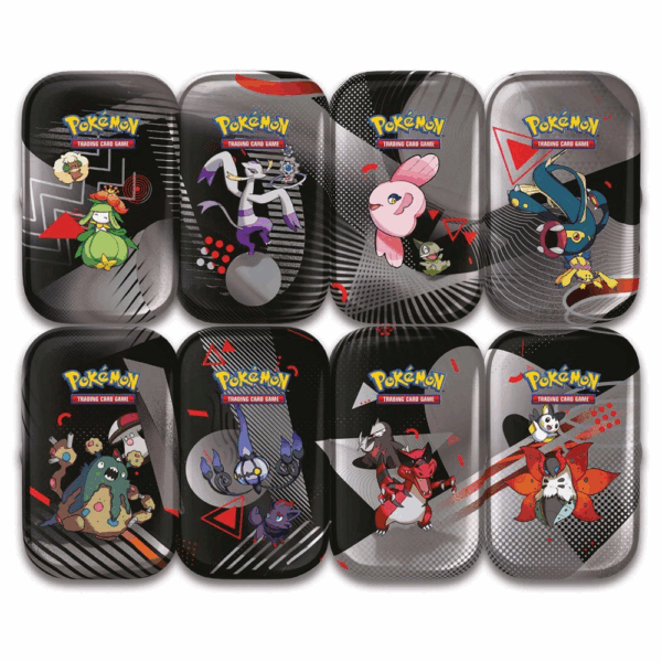 Pokemon Scarlet&Violet Black Bolt & White Flare Mini Tin