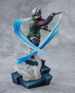 Naruto Shippuden Figuarts ZERO Extra Battle PVC Szobor Kakashi Hatake Conclusion with one once called Friend 20 cm