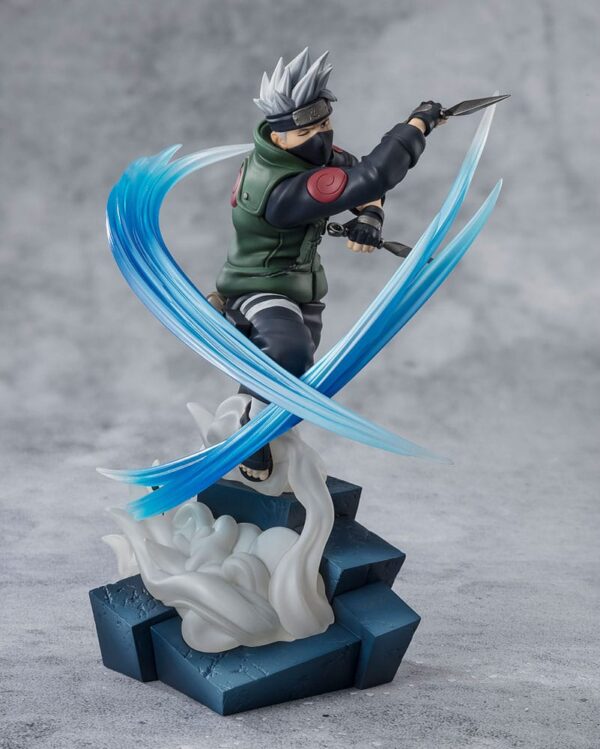 Naruto Shippuden Figuarts ZERO Extra Battle PVC Szobor Kakashi Hatake Conclusion with one once called Friend 20 cm