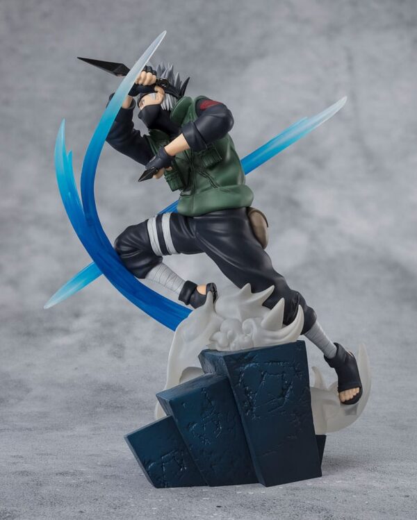 Naruto Shippuden Figuarts ZERO Extra Battle PVC Szobor Kakashi Hatake Conclusion with one once called Friend 20 cm