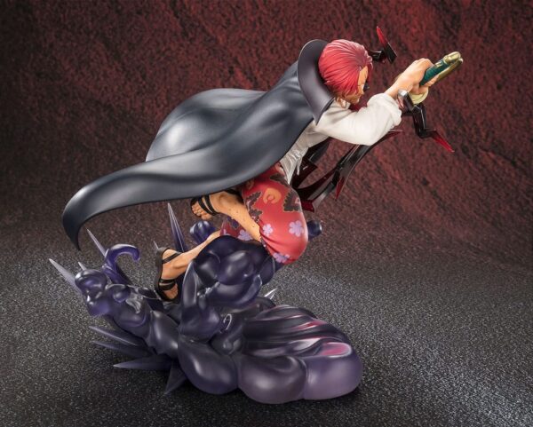 One Piece Figuarts ZERO Extra Battle PVC Szobor Shanks Divine Depature 20 cm