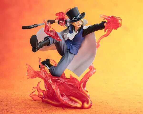 One Piece Figuarts ZERO Extra Battle PVC Szobor Sabo Fire Fist Rook Check 19 cm