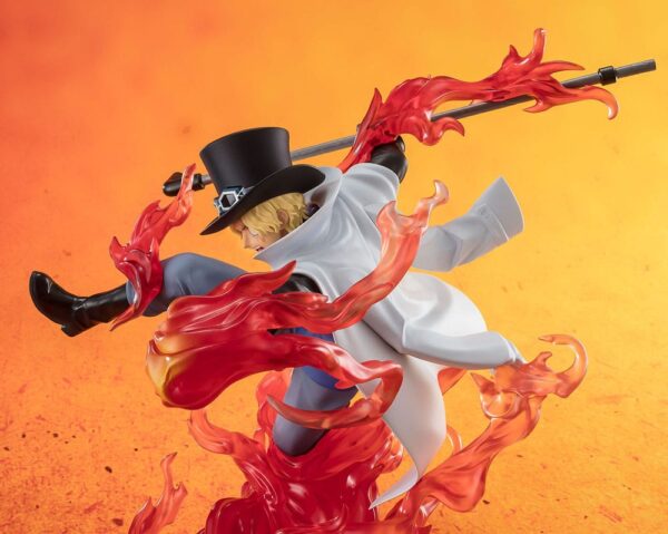 One Piece Figuarts ZERO Extra Battle PVC Szobor Sabo Fire Fist Rook Check 19 cm