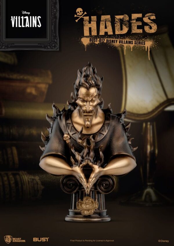 Disney Villains Series PVC Mellszobor Hades 16 cm