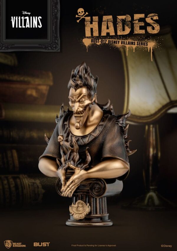 Disney Villains Series PVC Mellszobor Hades 16 cm