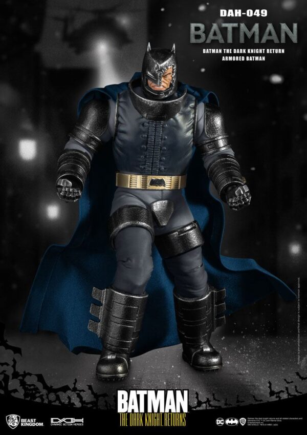 Batman The Dark Knight Returns Dynamic 8ction Heroes Akció Figura 1/9 Armored Batman 21 cm
