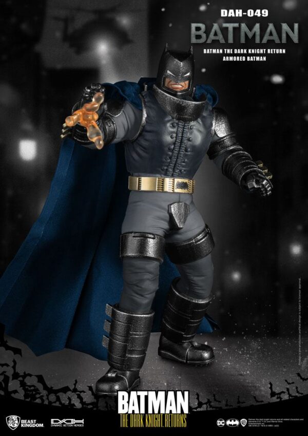 Batman The Dark Knight Returns Dynamic 8ction Heroes Akció Figura 1/9 Armored Batman 21 cm