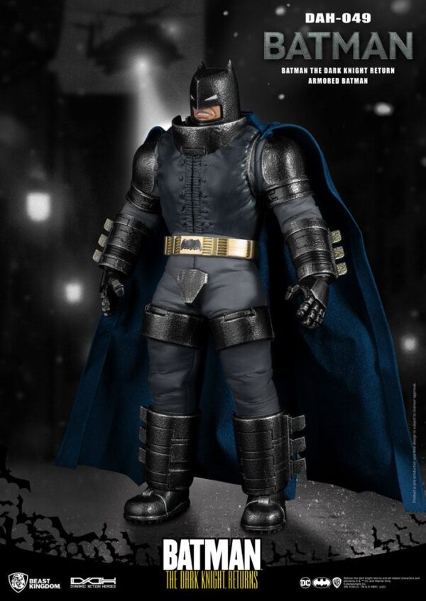 Batman The Dark Knight Returns Dynamic 8ction Heroes Akció Figura 1/9 Armored Batman 21 cm