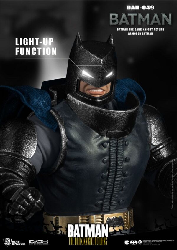 Batman The Dark Knight Returns Dynamic 8ction Heroes Akció Figura 1/9 Armored Batman 21 cm