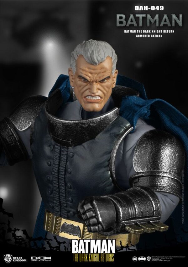 Batman The Dark Knight Returns Dynamic 8ction Heroes Akció Figura 1/9 Armored Batman 21 cm