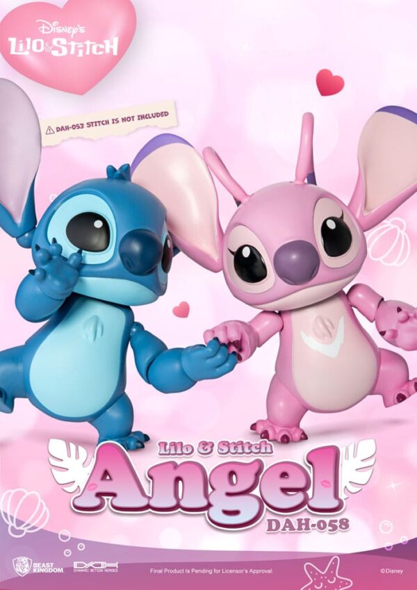 Disney Dynamic 8ction Heroes Akció Figura 1/9 Angel (Lilo & Stitch) 16 cm