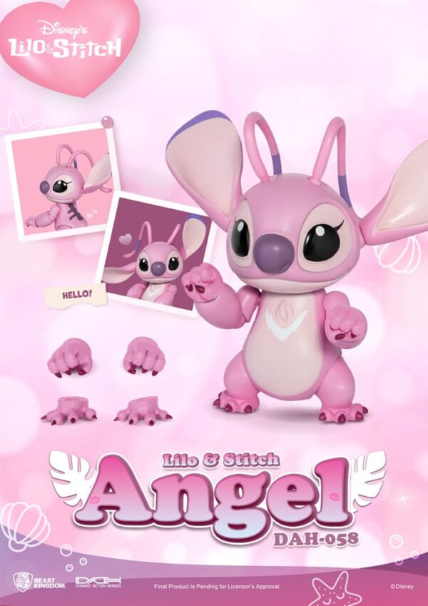 Disney Dynamic 8ction Heroes Akció Figura 1/9 Angel (Lilo & Stitch) 16 cm