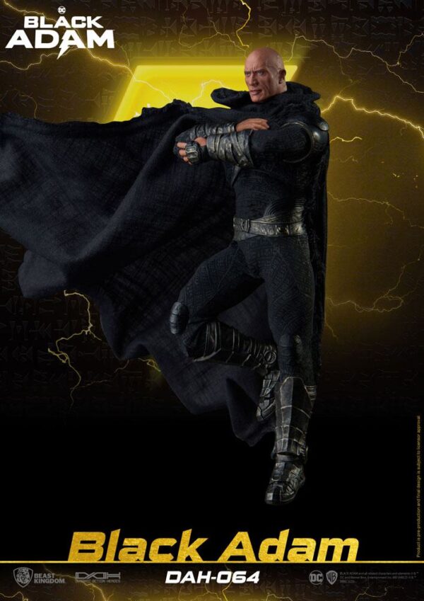 Black Adam Dynamic 8ction Heroes Akció Figura 1/9 Black Adam 18 cm