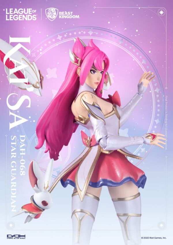 League of Legends Dynamic 8ction Heroes Akció Figura 1/9 Star Guardian Kai'Sa 19 cm
