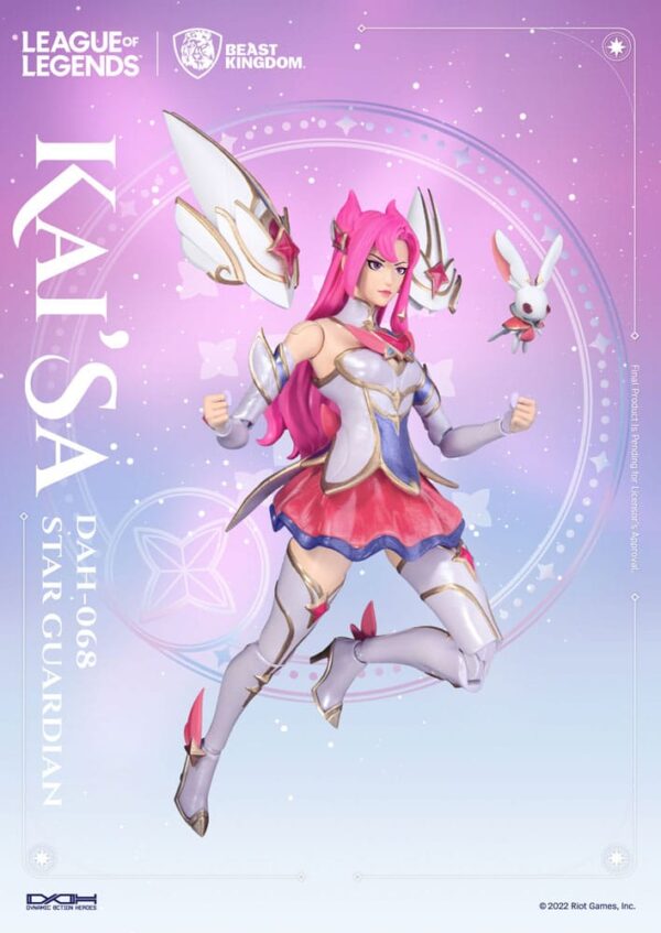 League of Legends Dynamic 8ction Heroes Akció Figura 1/9 Star Guardian Kai'Sa 19 cm
