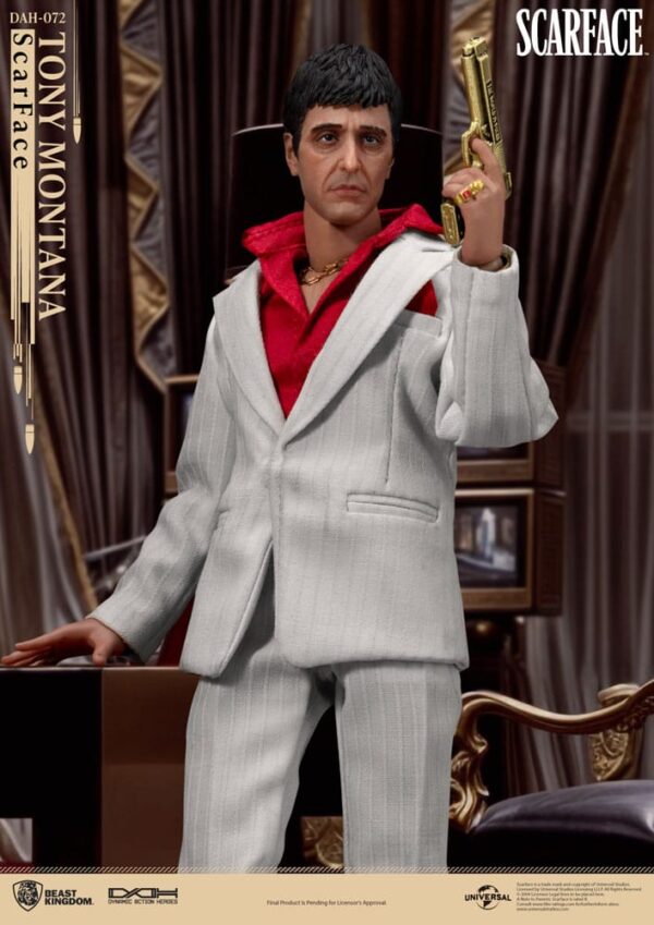Scarface (1983) Akció Figura Tony Montana 20 cm
