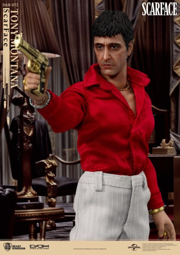Scarface (1983) Akció Figura Tony Montana 20 cm