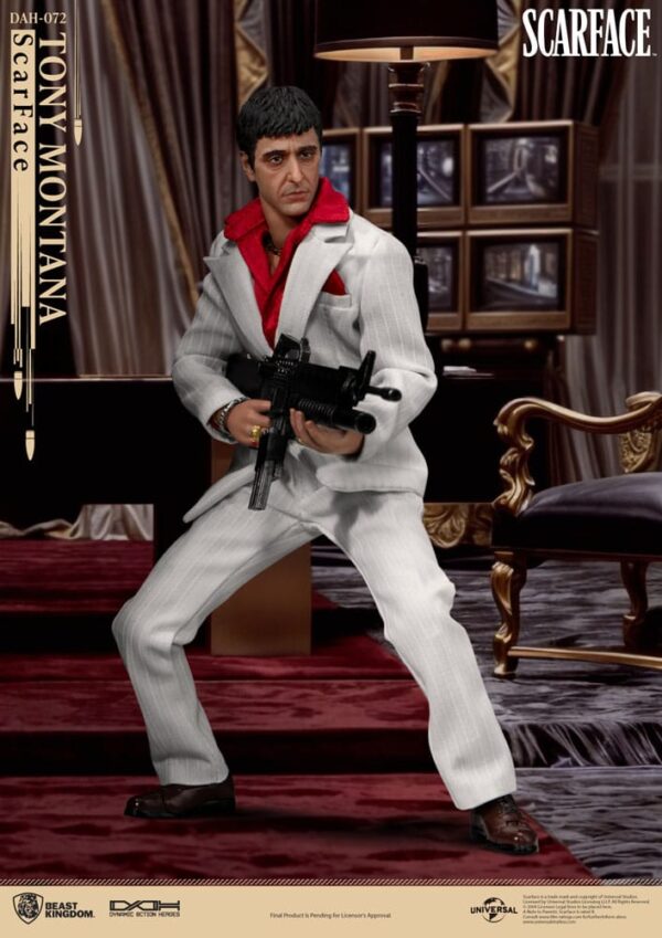 Scarface (1983) Akció Figura Tony Montana 20 cm