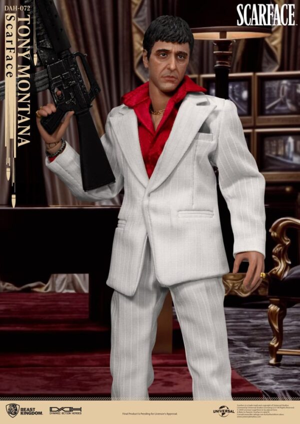 Scarface (1983) Akció Figura Tony Montana 20 cm