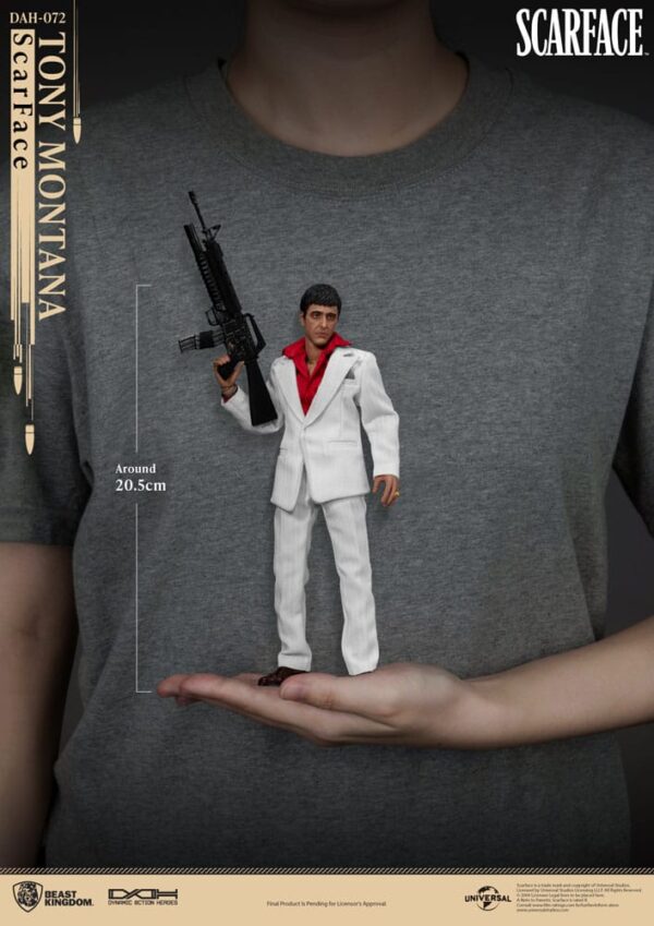 Scarface (1983) Akció Figura Tony Montana 20 cm