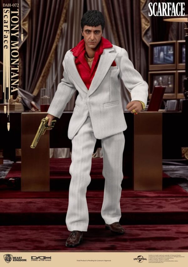 Scarface (1983) Akció Figura Tony Montana 20 cm