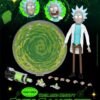 Rick and Morty Dynamic 8ction Heroes Akció Figura 1/9 Rick Sanchez 23 cm