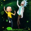 Rick and Morty Dynamic 8ction Heroes Akció Figura 1/9 Rick Sanchez 23 cm