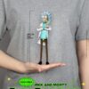 Rick and Morty Dynamic 8ction Heroes Akció Figura 1/9 Rick Sanchez 23 cm