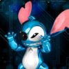 Disney 100 Years of Wonder Dynamic 8ction Heroes Akció Figura 1/9 Stitch (Lilo & Stitch) 16 cm