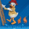 Mickey & Friends Dynamic 8ction Heroes Akció Figura 1/9 Donald Duck Fireman Ver. 24 cm