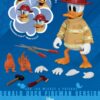 Mickey & Friends Dynamic 8ction Heroes Akció Figura 1/9 Donald Duck Fireman Ver. 24 cm