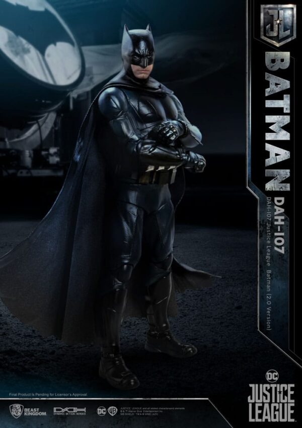 Justice League Dynamic 8ction Heroes Akció Figura 1/9 Justice League Batman 20 cm