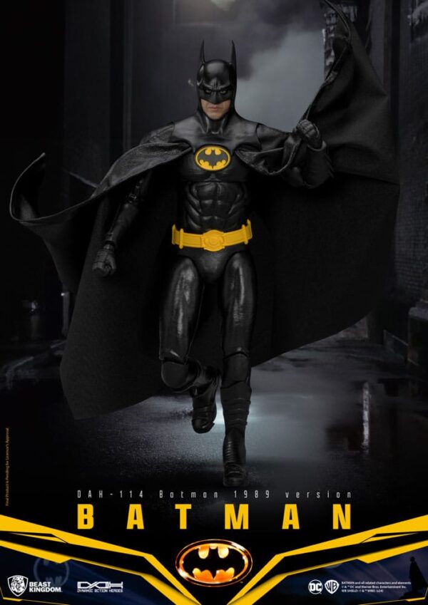 DC Comics Dynamic 8ction Heroes Akció Figura 1/9 Batman 1989 Ver. 21 cm