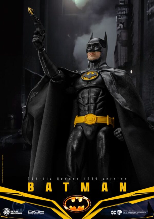 DC Comics Dynamic 8ction Heroes Akció Figura 1/9 Batman 1989 Ver. 21 cm