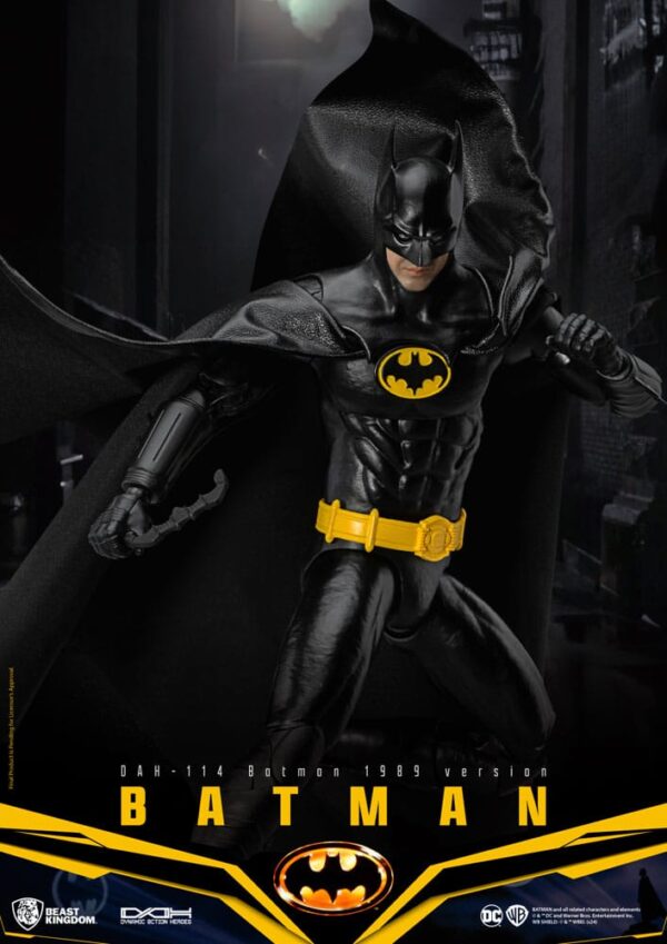 DC Comics Dynamic 8ction Heroes Akció Figura 1/9 Batman 1989 Ver. 21 cm