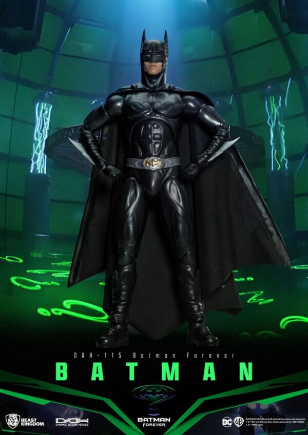 DC Comics Dynamic 8ction Heroes Akció Figura 1/9 Batman (Batman Forever) 21 cm
