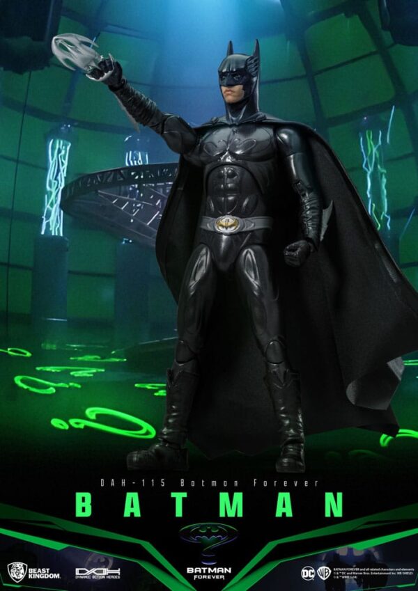 DC Comics Dynamic 8ction Heroes Akció Figura 1/9 Batman (Batman Forever) 21 cm