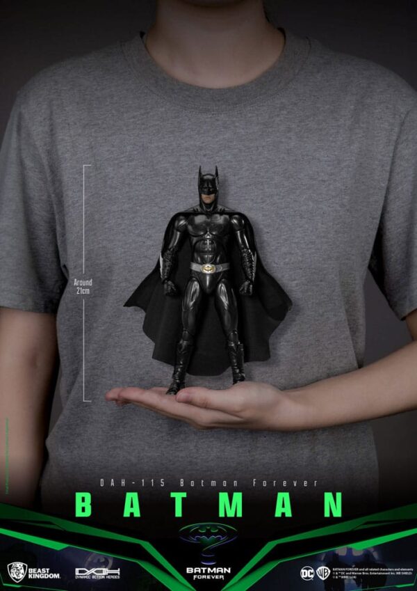 DC Comics Dynamic 8ction Heroes Akció Figura 1/9 Batman (Batman Forever) 21 cm