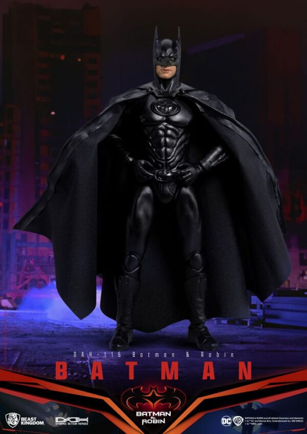 DC Comics Dynamic 8ction Heroes Akció Figura 1/9 Batman (Batman & Robin) 21 cm
