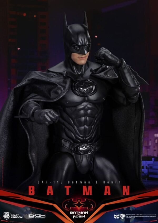 DC Comics Dynamic 8ction Heroes Akció Figura 1/9 Batman (Batman & Robin) 21 cm