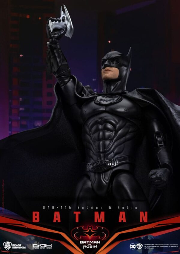 DC Comics Dynamic 8ction Heroes Akció Figura 1/9 Batman (Batman & Robin) 21 cm