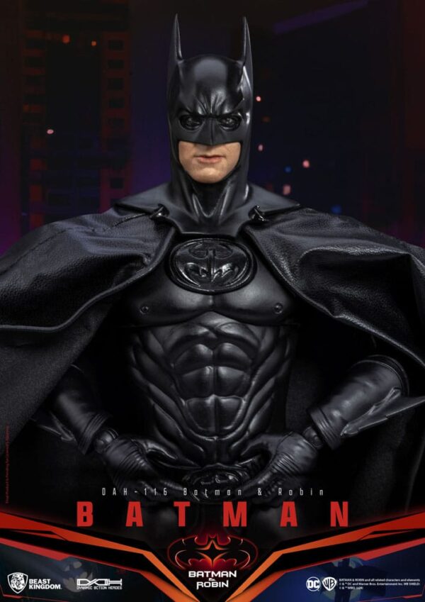 DC Comics Dynamic 8ction Heroes Akció Figura 1/9 Batman (Batman & Robin) 21 cm