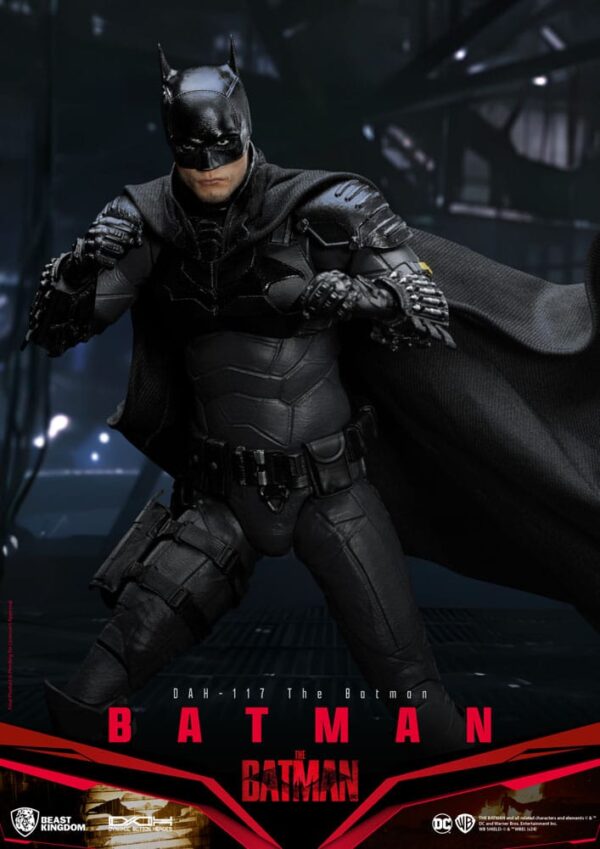 DC Comics Dynamic 8ction Heroes Akció Figura 1/9 Batman (The Batman) 21 cm